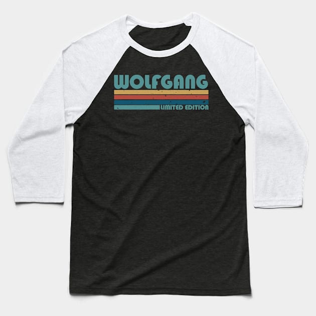 Proud Limited Edition Wolfgang Name Personalized Retro Styles Baseball T-Shirt by Kisos Thass